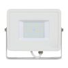 V-TAC PRO 50W SMD LED reflektor, Samsung chipes fényvető - Természetes fehér, fehér házzal - 21410