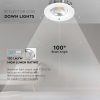 V-TAC beépíthető COB LED mélysugárzó 30W, természetes fehér - 211277