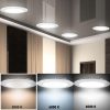V-TAC süllyeszthető mennyezeti kerek LED lámpa panel - 24W, hideg fehér - 4874