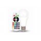 V-TAC színváltós RGB+ meleg fehér LED lámpa izzó 6W / E27 - 7324