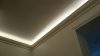 Decosa Karoline fényléc, LED szalag profil, festhető díszléc 2m