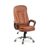 Irodai szék karfával - barna