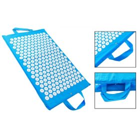   Hordozható akupresszúrás matrac, talpmasszírozó szőnyeg 67x40 cm