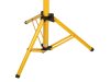 MK-583 háromlábú LED reflektor állvány, sárga tripod, max. 150 cm