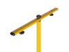 MK-583 háromlábú LED reflektor állvány, sárga tripod, max. 150 cm
