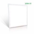   V-TAC UGR<19 LED panel 60 x 60cm - természetes fehér - 62186