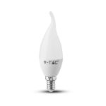 V-TAC 5.5W E14 hideg fehér LED lámpa gyertya izzó - 119