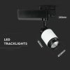 V-TAC 35W Hideg fehér LED tracklight lámpa sínes üzletvilágításhoz - 1340