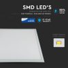 V-TAC 29W Samsung chipes LED panel 60 x 60cm - természetes fehér - 20047