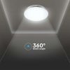 V-TAC 40W Starry távirányítós mennyezeti LED lámpa, állítható színhőmérséklettel, 100 Lm/W - 2114601