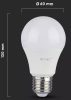 V-TAC 12W dimmelhető E27 hideg fehér LED lámpa izzó - SAMSUNG chip - 20185