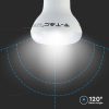 V-TAC PRO 8.5W E27 R63 meleg fehér LED lámpa izzó - SAMSUNG chip - 21141