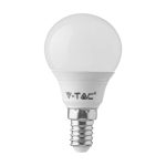   V-TAC PRO 4.5W E14 P45 meleg fehér LED lámpa izzó - SAMSUNG chip - 21168