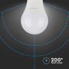 V-TAC PRO 10.5W E27 meleg fehér A60 LED lámpa izzó - SAMSUNG chip - 21177