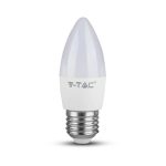 V-TAC 4.5W E27 LED gyertya izzó - Meleg fehér - 2143421