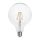 V-TAC Filament 10W E27 G125 COG LED izzó, természetes fehér - 214423