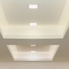 V-TAC süllyeszthető alumíniumházas szögletes 24W LED lámpa panel, meleg fehér - 214887