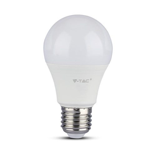 V-TAC LED A60 lámpa izzó 8.5W E27, meleg fehér- 3 db/csomag - 217240