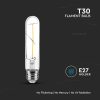 V-TAC filament 2W T30 LED izzó - Meleg fehér - 217251