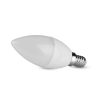 V-TAC LED lámpa gyertya izzó 4.5W E14, Hideg fehér - 6 db/csomag - 212738