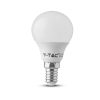 V-TAC színváltós P45 RGB+ hideg fehér LED lámpa izzó 3.5W / E14 - 2777