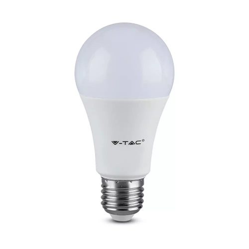 V-TAC 9.5W E27 meleg fehér LED lámpa izzó 150 lm/W - 2809