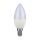 V-TAC C37 LED 2.9W gyertya izzó E14 - Természetes fehér - 2985