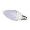 V-TAC C37 LED 2.9W gyertya izzó E14 - Természetes fehér - 2985