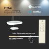 V-TAC fényerőszabályozható két szintes mennyezeti LED csillár - változtatható színhőmérsékletű - 3961