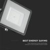 V-TAC PRO 50W SMD LED reflektor, Samsung chipes fényvető, hideg fehér, fekete házzal - 21408