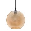 V-TAC Globe Amber mennyezeti gömb alakú üveg csillár - 3866