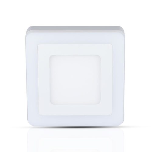 V-TAC Twin mennyezeti LED panel lámpa 8W - hideg fehér - 4924