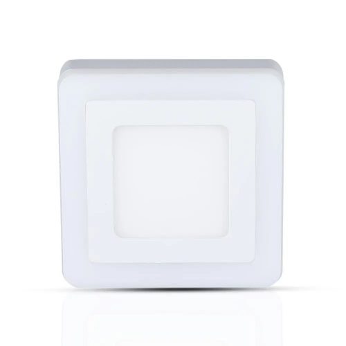 V-TAC Twin mennyezeti, szögletes LED panel 22W - természetes fehér - 4929