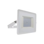   V-TAC 100W SMD LED reflektor, fényvető természetes fehér - fehér ház - 5968