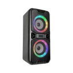    V-TAC Soundor akkus RGB hangszóró, 2x10W hangszóróval, BT és USB - 6663