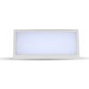 V-TAC fehér Landscape kültéri fali LED lámpa 12W - Természetes fehér, 100 Lm/W - 6814