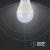 V-TAC LED lámpa izzó 8.5W E27 A60 természetes fehér - 3 db/csomag - 217241