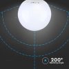 V-TAC PRO 18W E27 G120 hideg fehér LED lámpa izzó, 110 Lm/W - 125