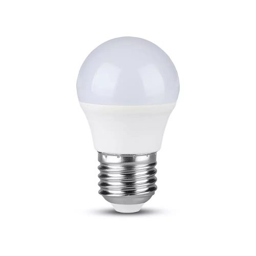 V-TAC G45 LED lámpa izzó 4.5W E27 - természetes fehér - 217408