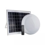   V-TAC kültéri napelemes LED lámpa, szabályozható színhőmérséklettel és távirányítóval - 7613
