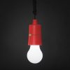 Húzókapcsolós elemes LED lámpa - piros