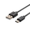V-TAC Pearl Type-C USB kábel, 1m fekete - 8483