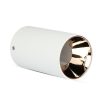 V-TAC felületre szerelhető fehér/rózsaarany mennyezeti spotlámpa - henger - 8592