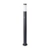 V-TAC fekete kültéri, kerti állólámpa 110 cm, mozgásérzékelővel, E27 foglalalattal IP44 - 8983