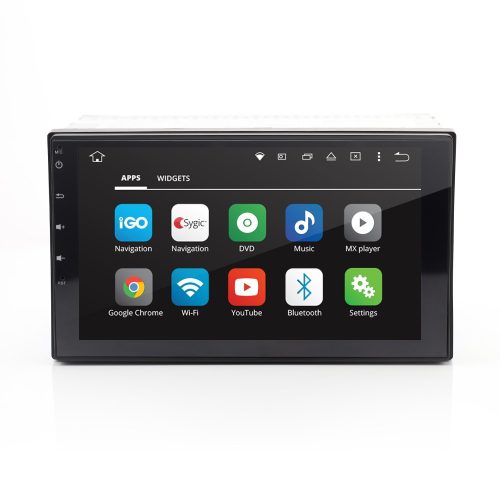 Carguard CD777 2 DIN érintőképernyős autórádió, multimédiás fejegység - Android, GPS, BT, WiFi