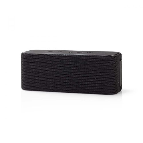 Nedis SPBT2002BK hordozható, vízálló bluetooth aktív hangfal, 2x30W