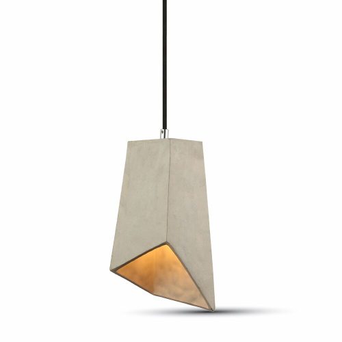 V-TAC Design mennyezeti beton csillár E27 foglalattal - 3850