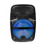   V-TAC Soundor hordozható aktív RGB hangfal 15W - bluetooth, MP3, FM rádió - 7735