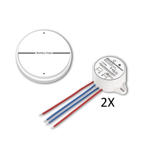 V-TAC vezeték nélküli rádiófrekvenciás kapcsoló 230V - két vevőegységgel - SKU 8230