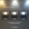 V-TAC mozgásérzékelős LED lámpa 15W - Samsung chip, állítható színhőmérséklettel - 23420